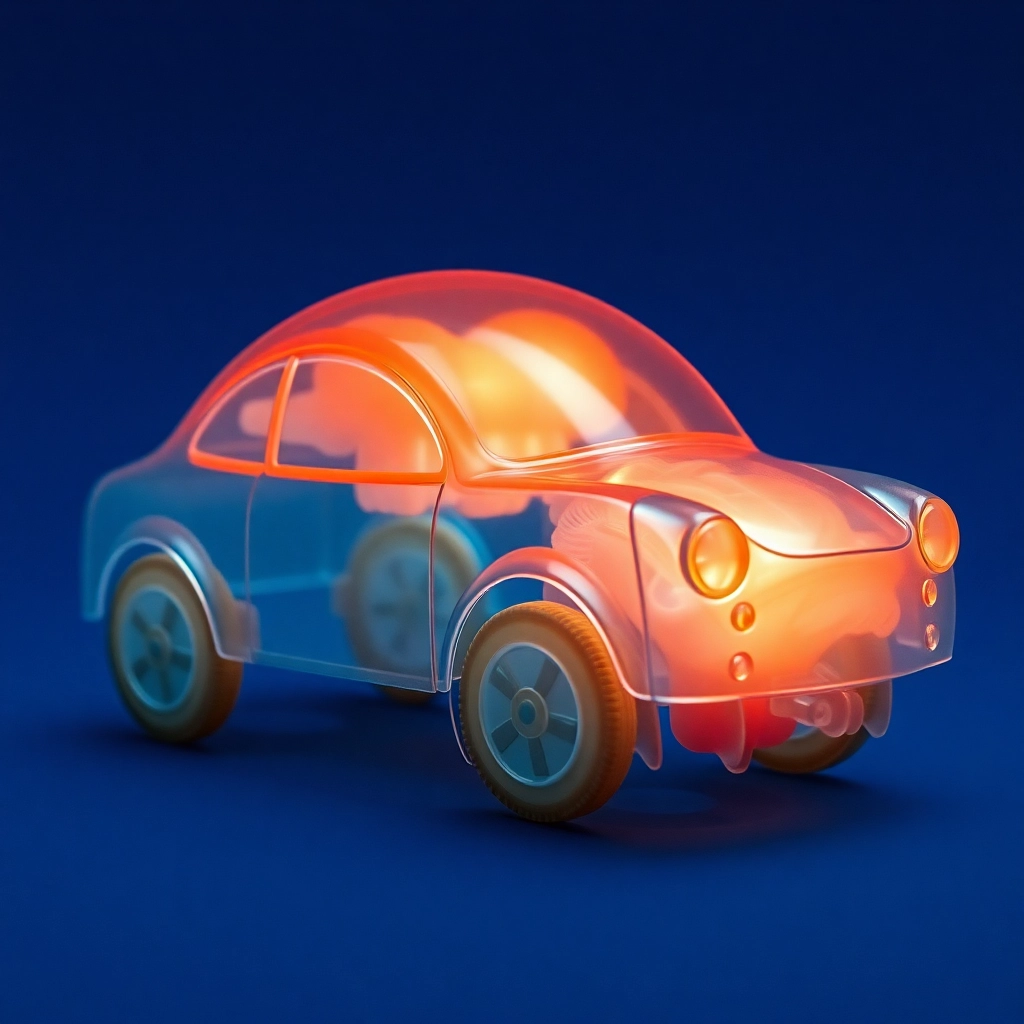 a jellyfish that looks like a car