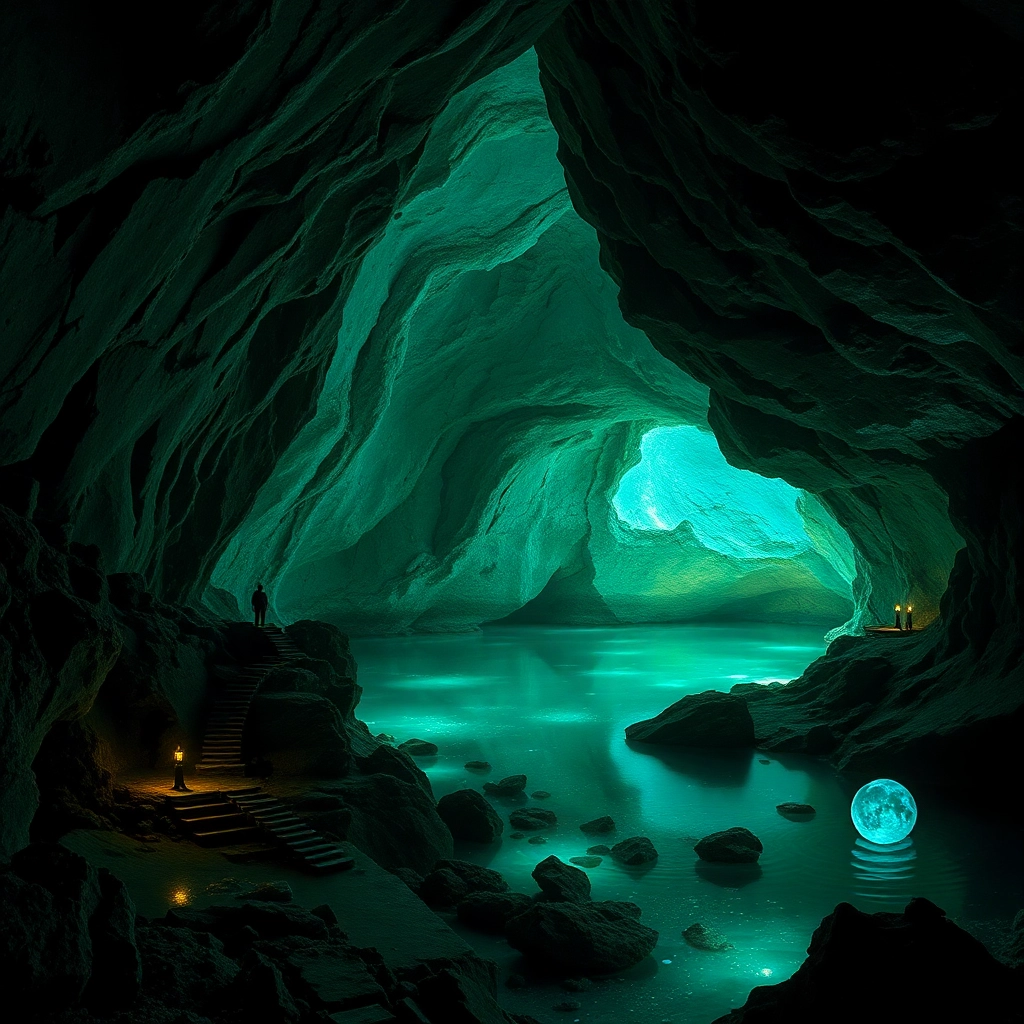 crystal caverns of Io