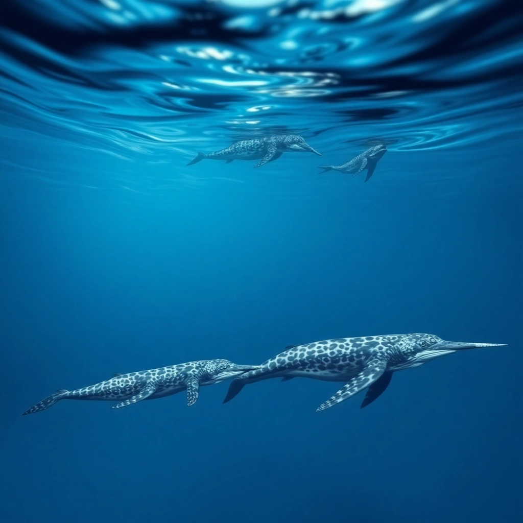 Evolution of narwhals with mutations through time