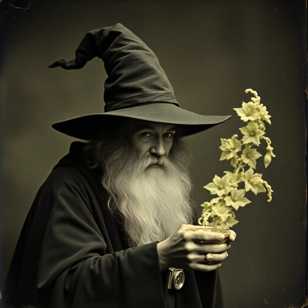 the wizard, daguerreotype