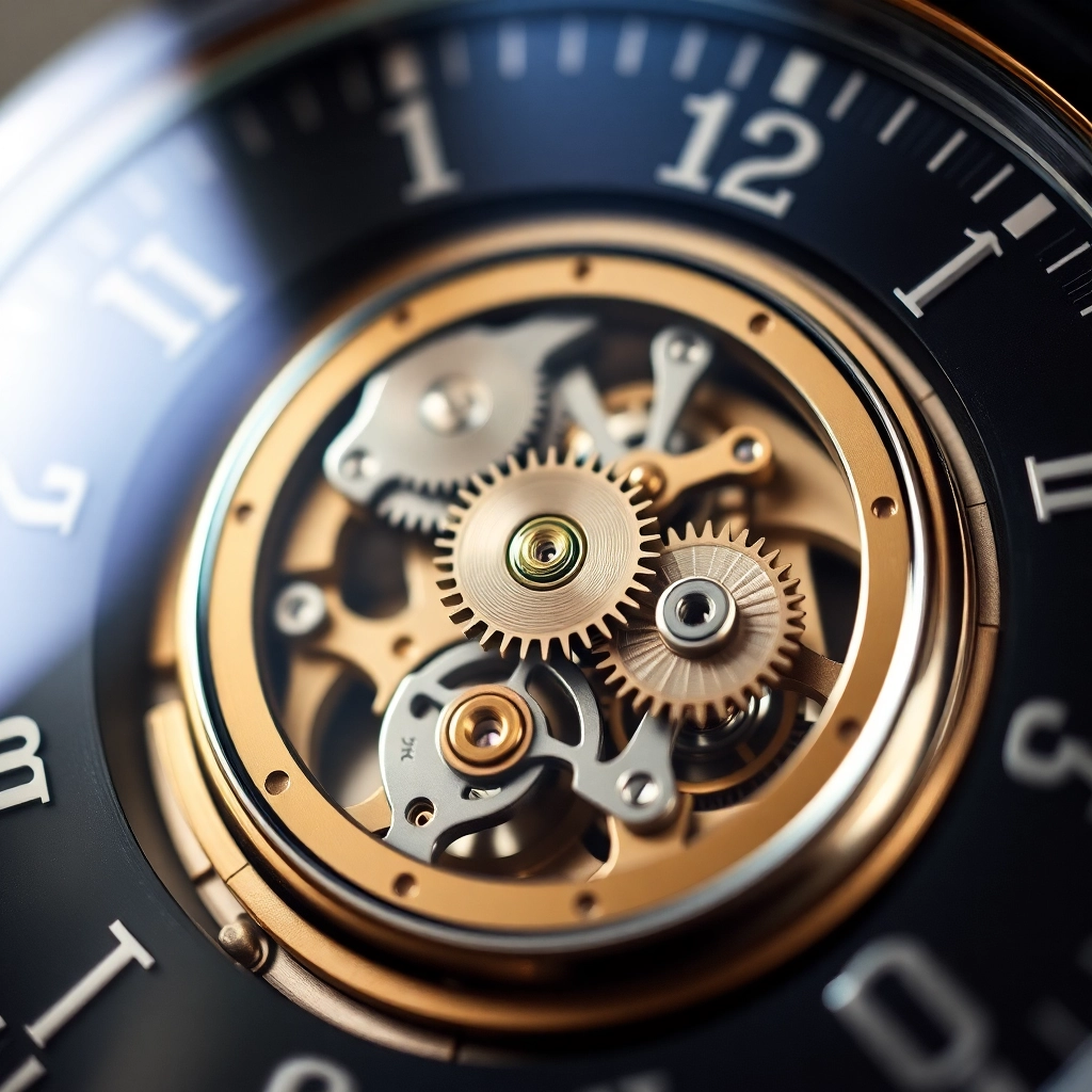 cogs in a skeleton watch