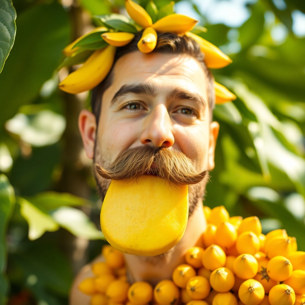 a fruity man with a goatee, and he thinks you're cute