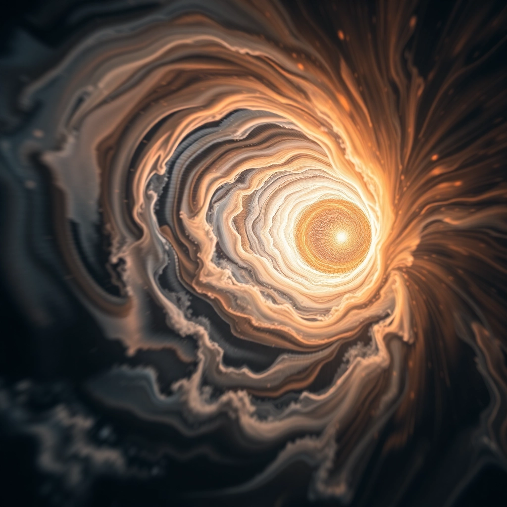 turbulence in a wormhole