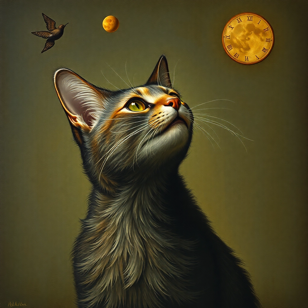 Hieronymus Bosch as a cat