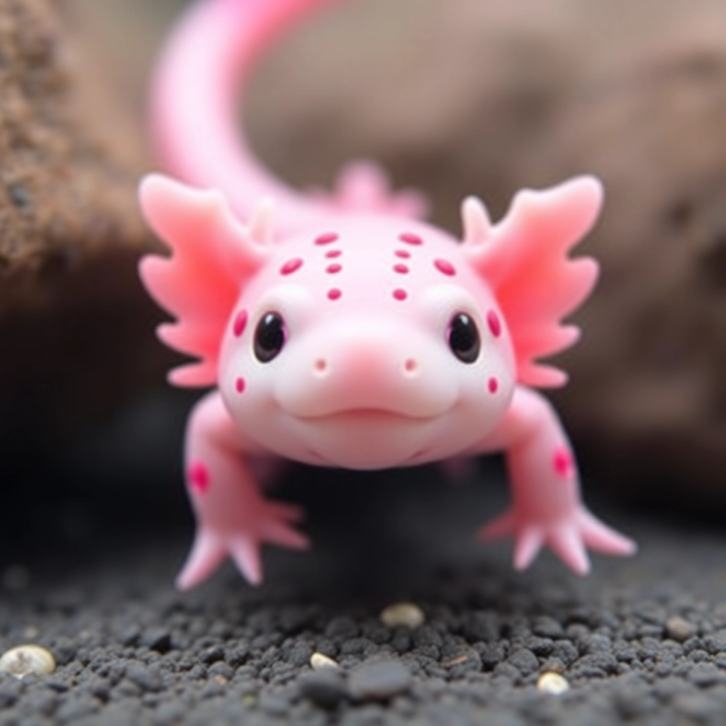 Cute axolotl