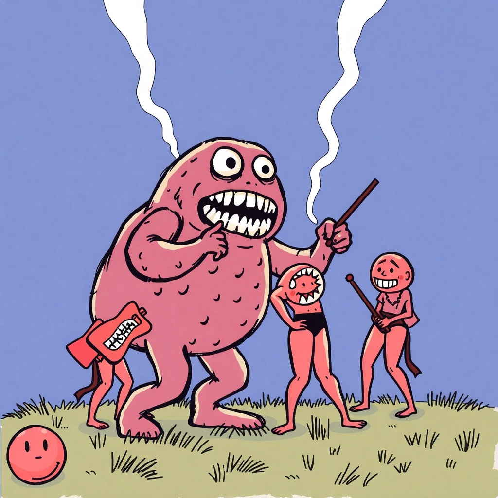 An onomatopoeia using strippers