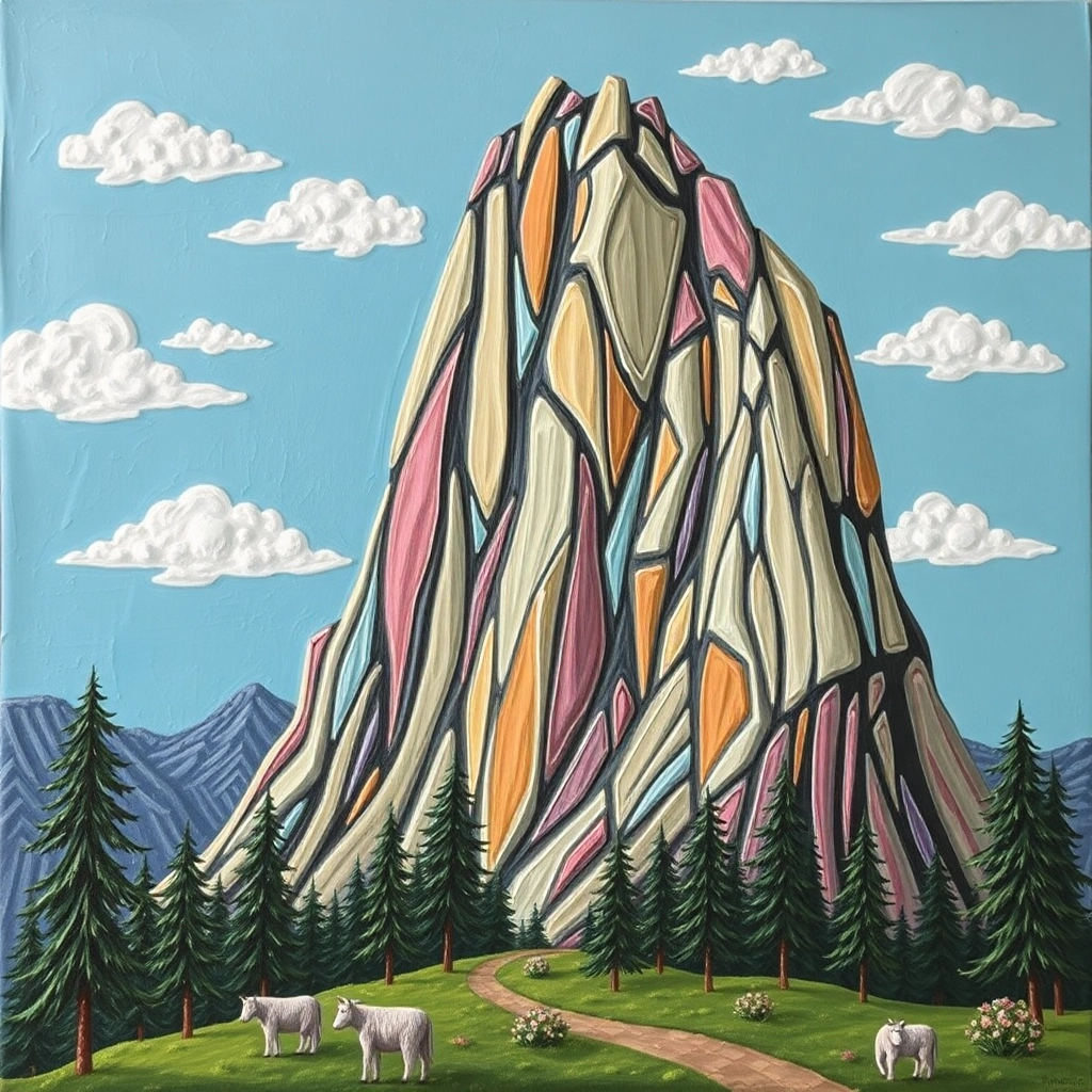 the big rock candy mountain, folk art