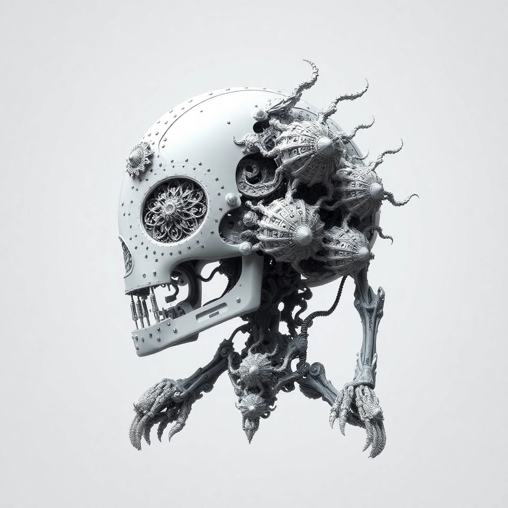 Rococo robot fractal