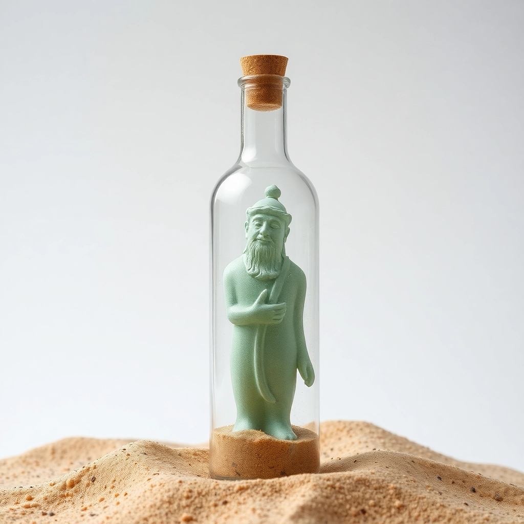 genie in a bottle, sandstone