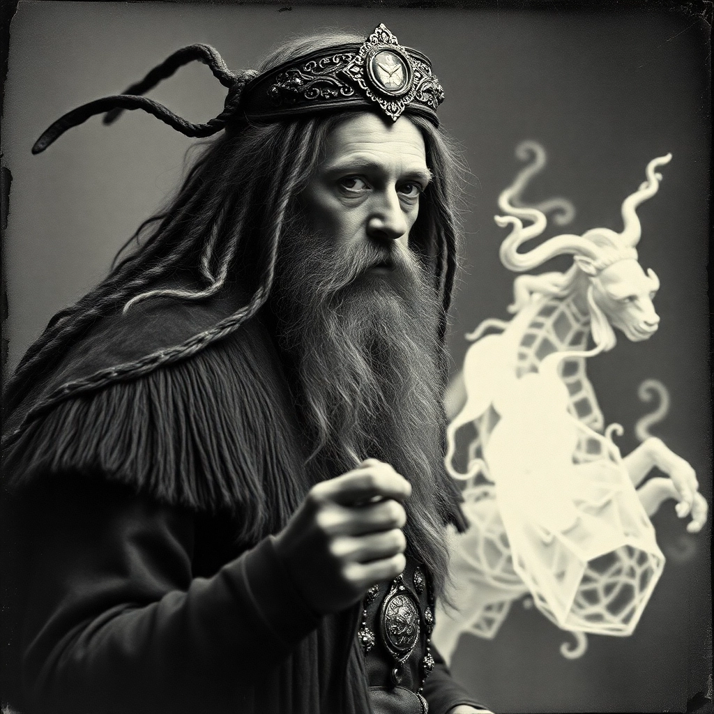 the druid, daguerreotype